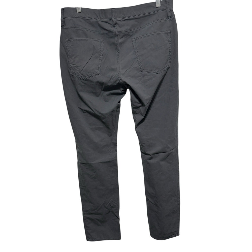 J Crew Pants Mens 35 X 32 Gray Stretch 484 Slim Stretch Chino Straight Leg - Picture 5 of 10